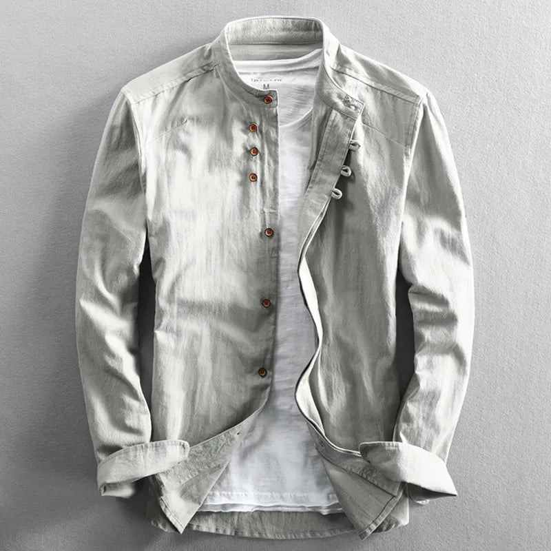 ORVN Franco Linen Cotton Shirt