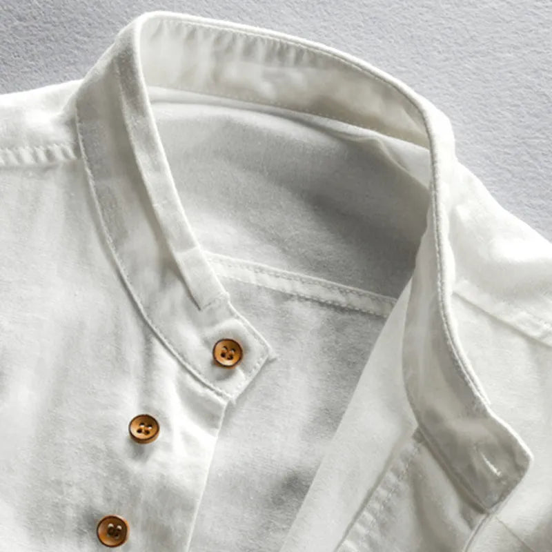 ORVN Franco Linen Cotton Shirt