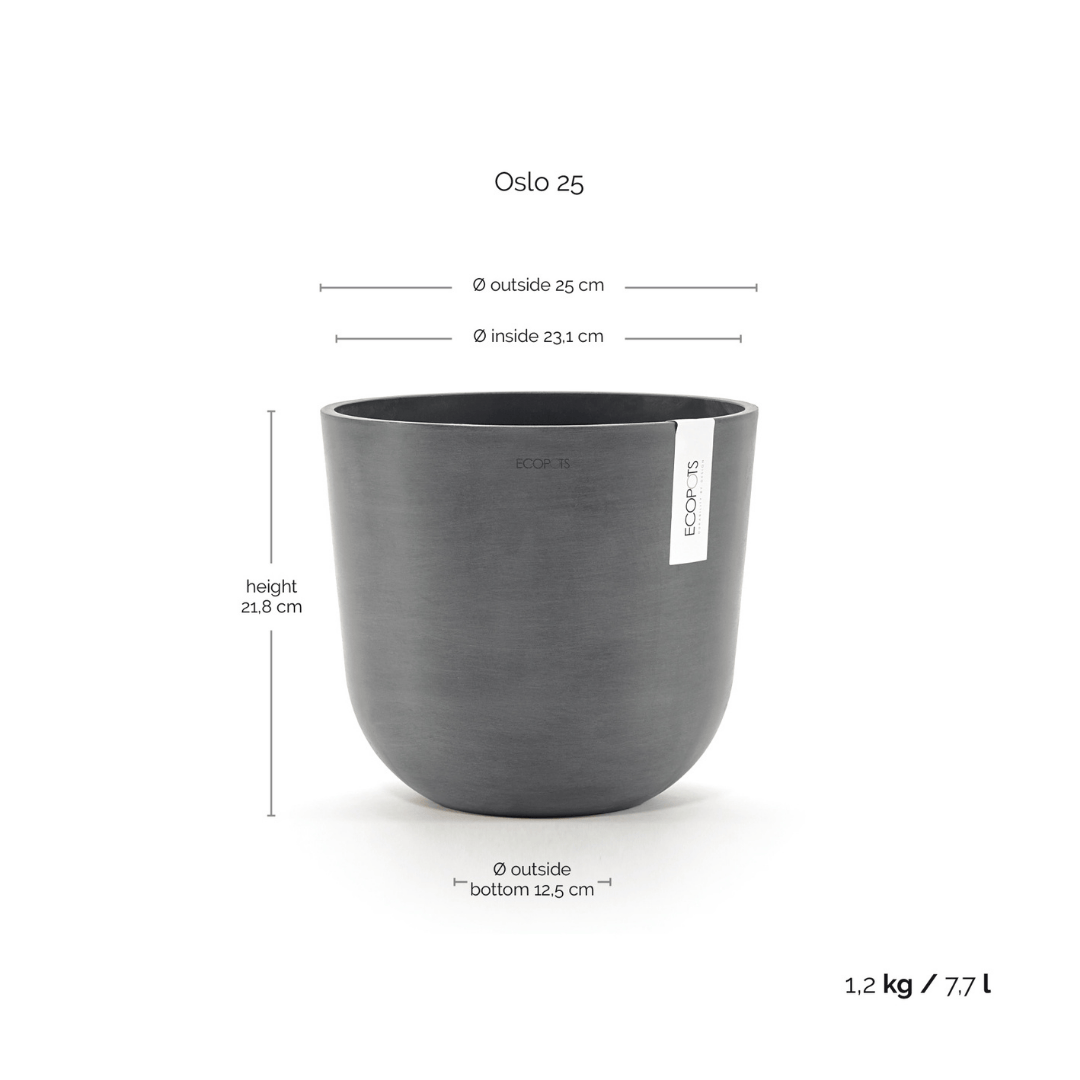 Ecopots Oslo Grey
