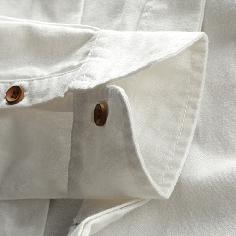 ORVN Franco Linen Cotton Shirt