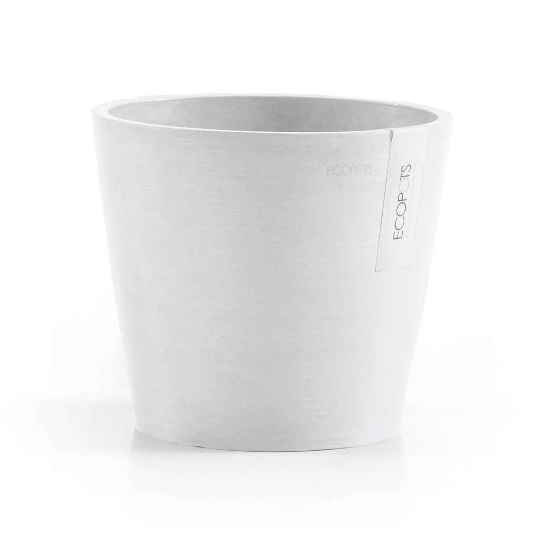 Ecopots Amsterdam 20 Pure White