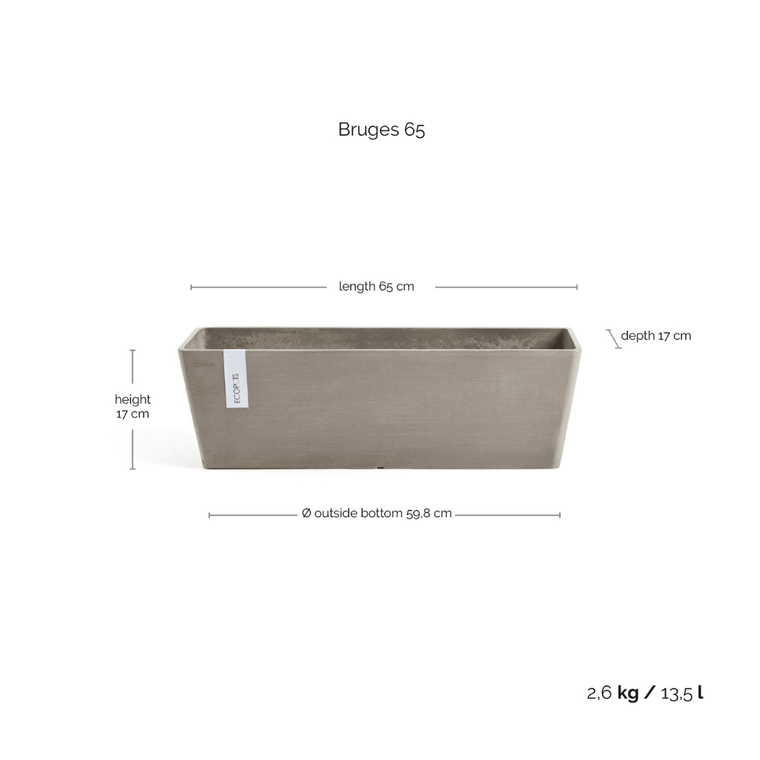 Ecopots Bruges Taupe