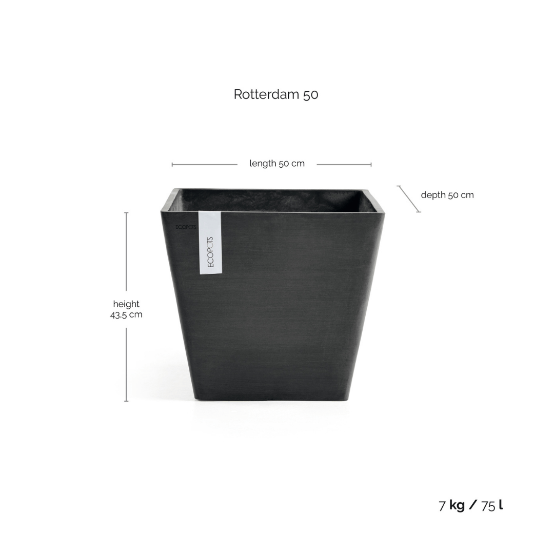 Ecopots Rotterdam Dark Grey