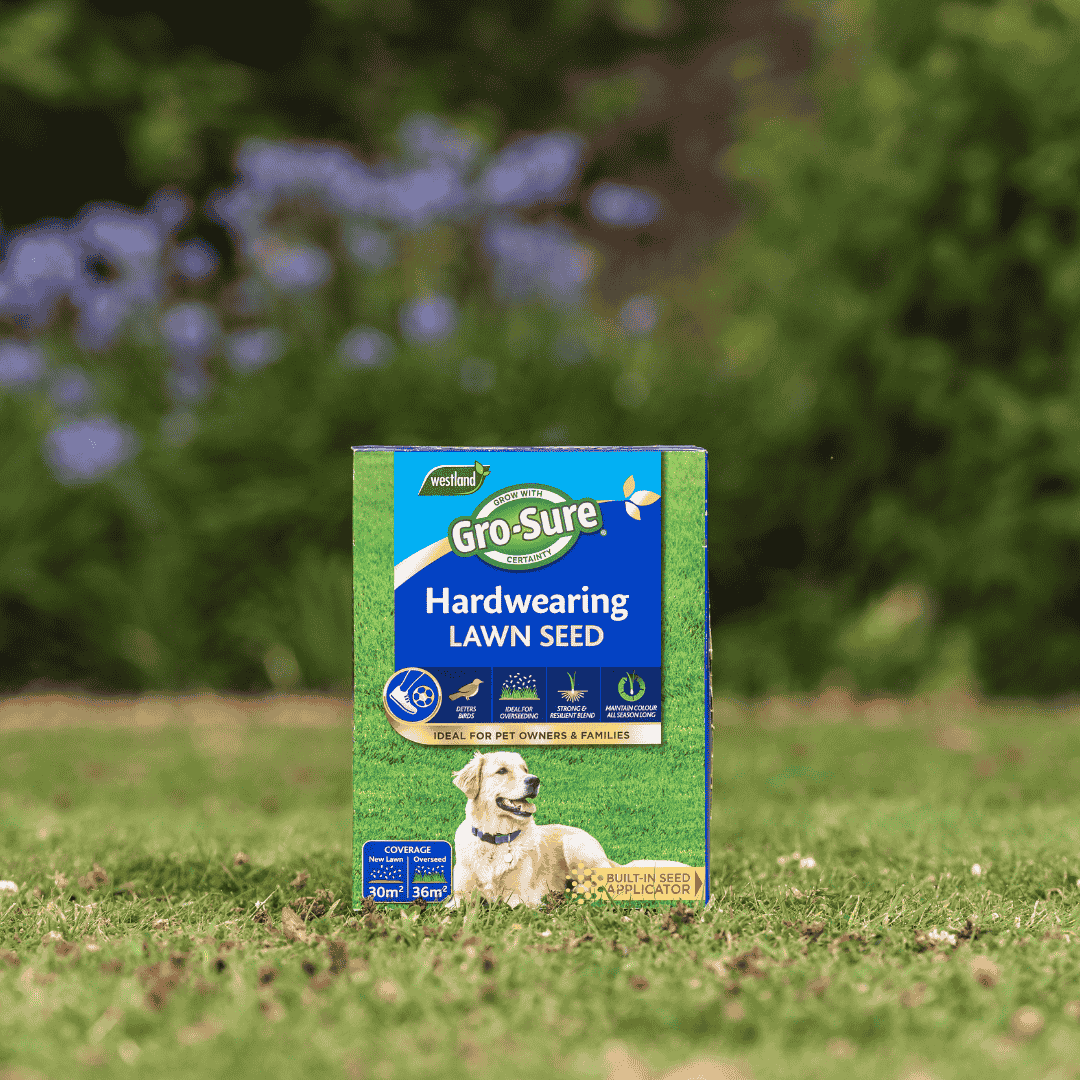 Gro-Sure Hardwearing Lawn Seed - 30m² Coverage