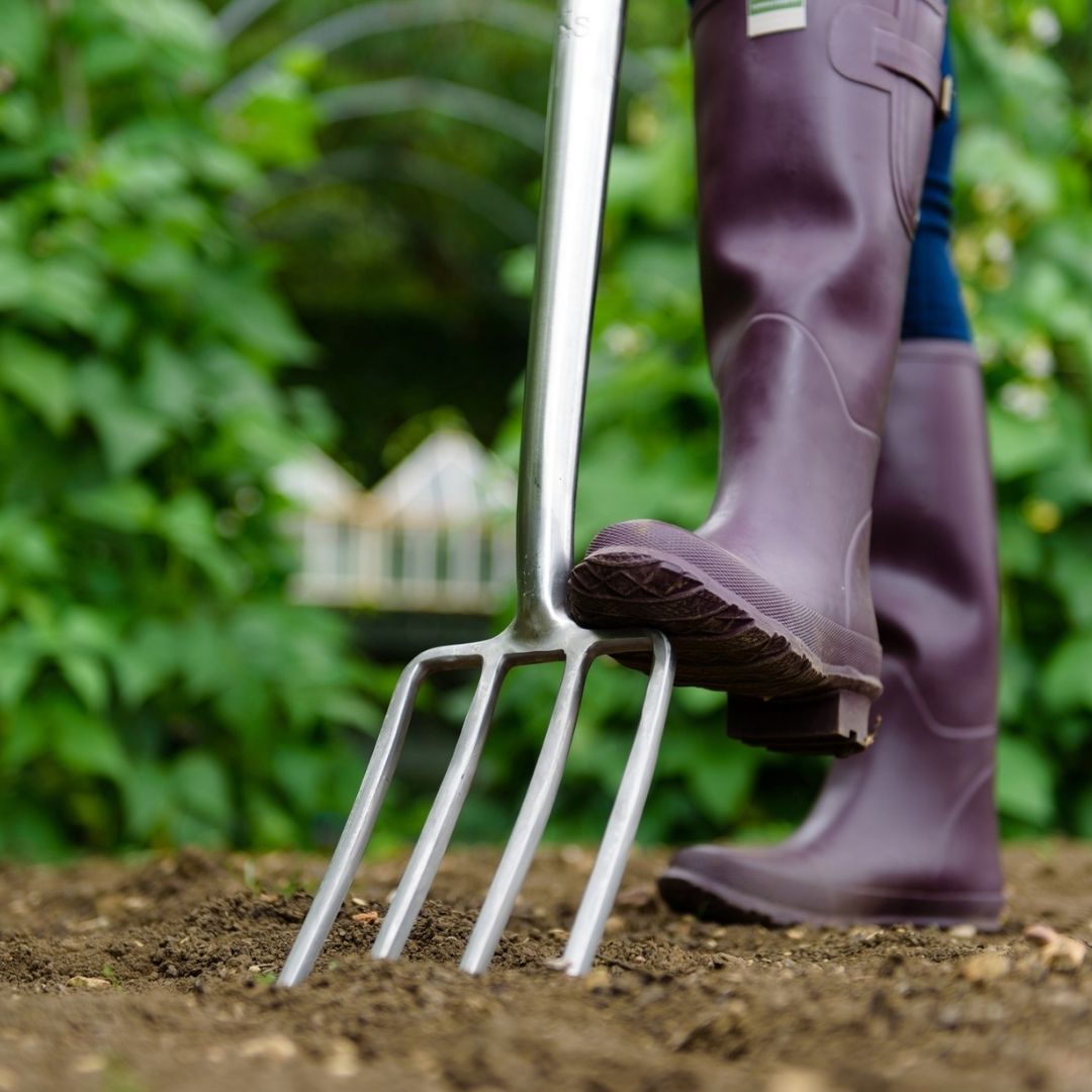 Kent & Stowe Digging Fork - Stainless Steel