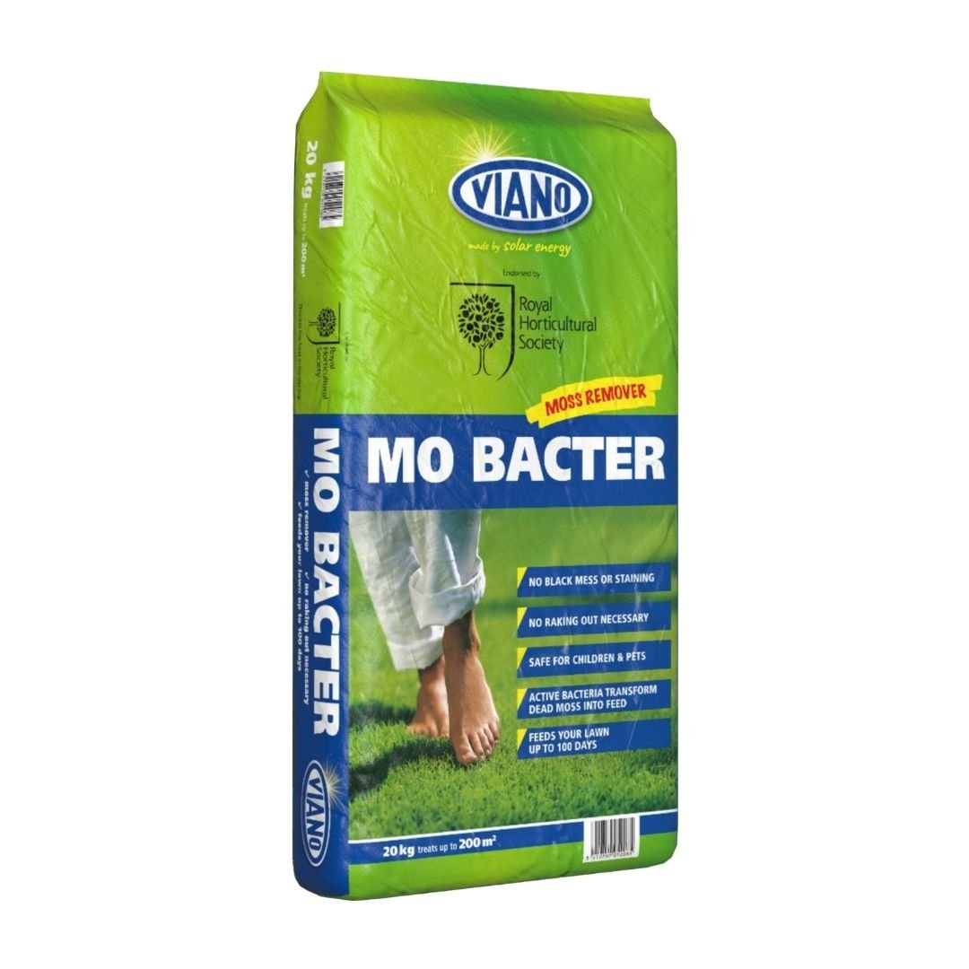 Mo Bacter Organic Moss Killer & Lawn Fertiliser - 20Kg